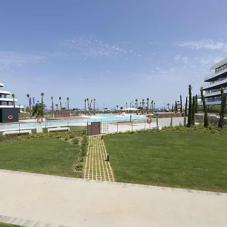 아파트 Espectacular Bajo Con Jardin En 1ª Linea De Playa *